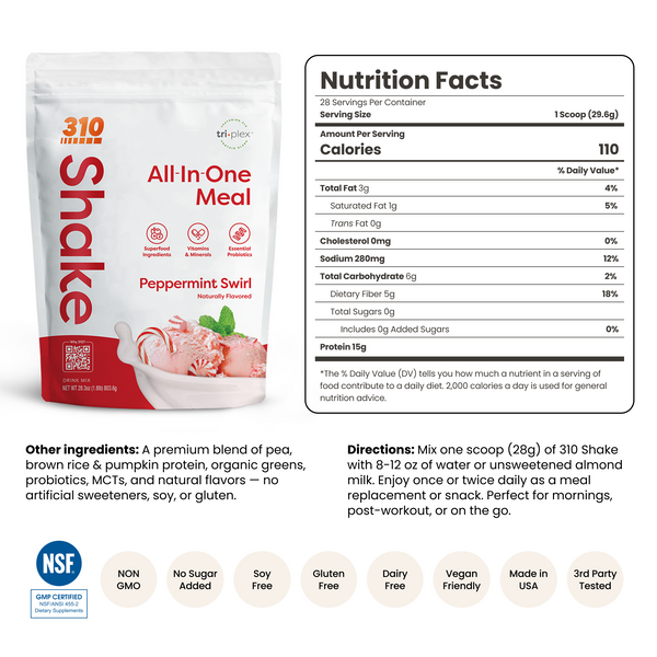 310 Peppermint Swirl Shake