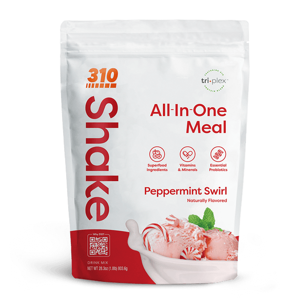 310 peppermint swirl meal replacement shake