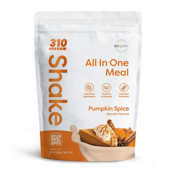 310 pumpkin spice meal replacement shake