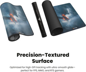 310 Nutrition | Ashes of Creation XL Gaming Playmat – Extended Mouse Pad for Desk, Large Size for Work & Play | Smooth Surface for Precision & Comfort