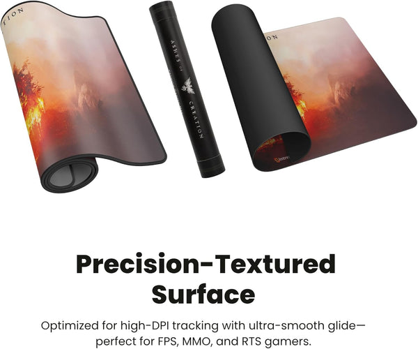 310 Nutrition | Ashes of Creation XL Gaming Playmat – Extended Mouse Pad for Desk, Large Size for Work & Play | Smooth Surface for Precision & Comfort