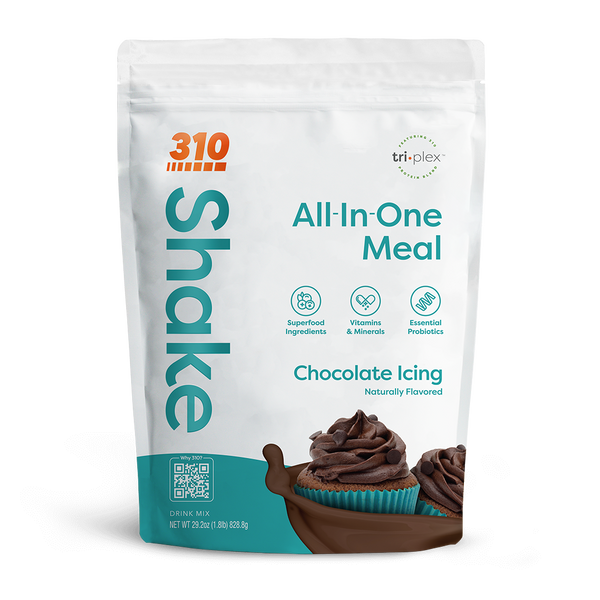 310 Chocolate Icing Shake meal replacement pouch