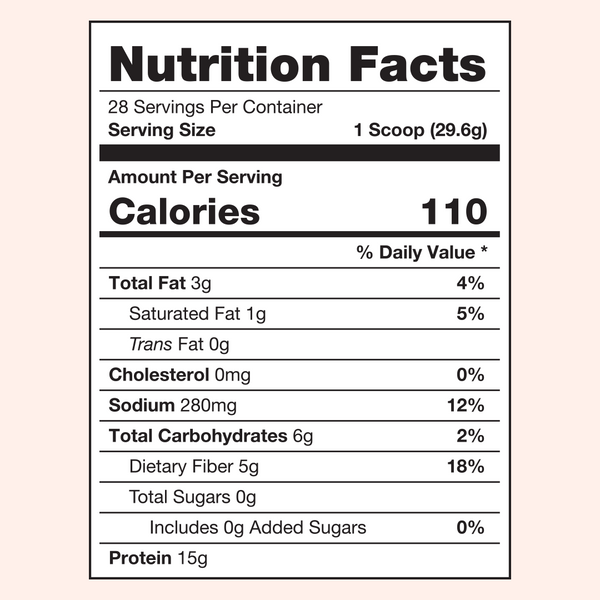 310 Chocolate Icing Shake Meal Replacement Nutrition Facts