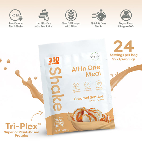 caramel sundae all-in-one meal showcasing its key features