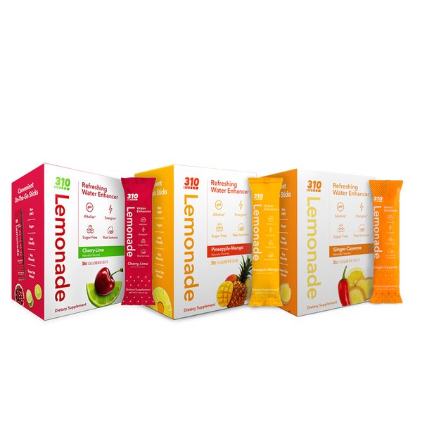 310 Lemonade - Cherry Lime / Pineapple Mango / Ginger Cayenne