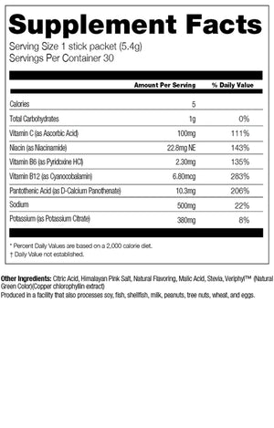 cucumber hydrate supplement facts