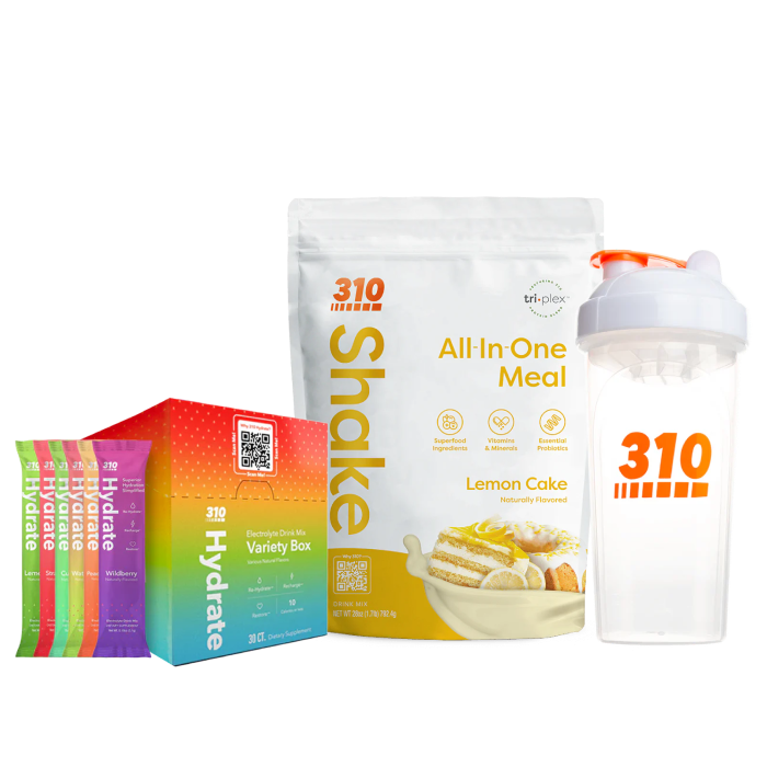 Fuel & Hydrate Kit (Lemon Cake)