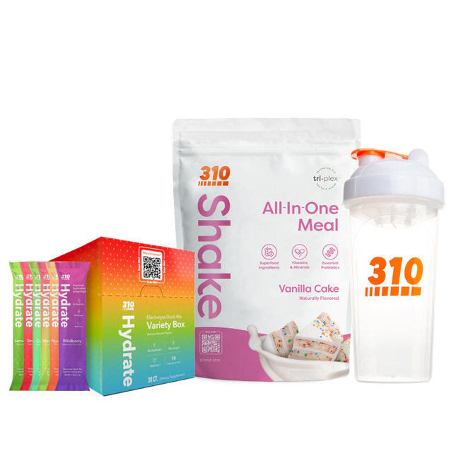 Fuel & Hydrate Kit (Vanilla Cake)