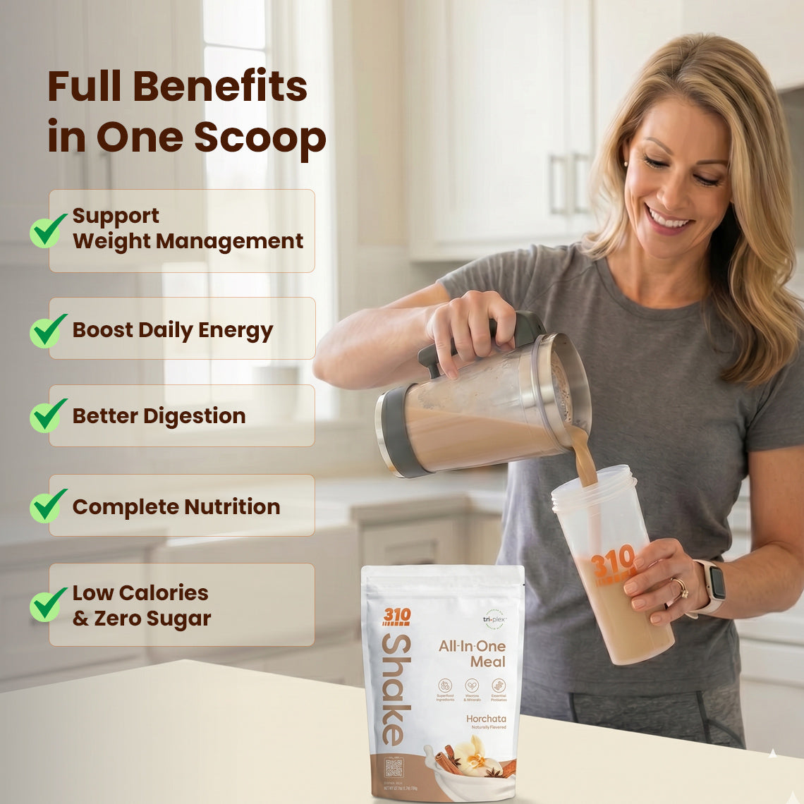 310 Horchata Shake for Weight Loss | 310 Nutrition
