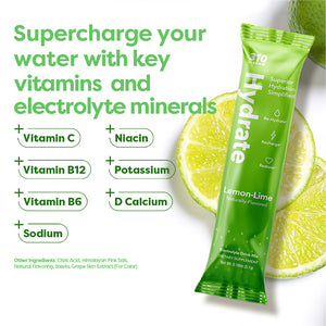 lemon-lime hydrate vitamins and minerals