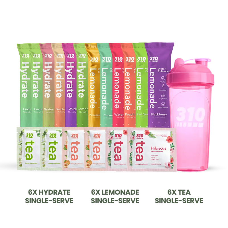 Mini Essentials Sampler w/ Mini Pink Shaker