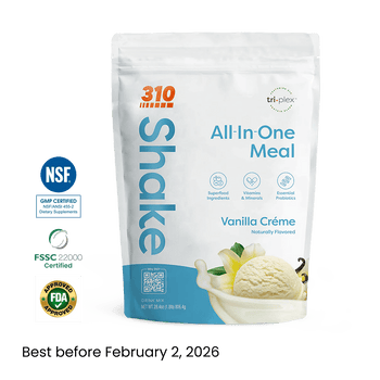 310 Vanilla Crème Shake - 28 serving