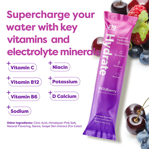 wildberry hydrate vitamins and minerals