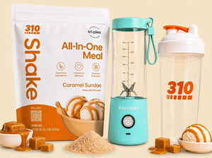 310 Blend & Go — Caramel Sundae / Sky Blue