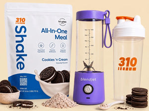 310 Blend & Go — Cookies & Cream / Periwinkle