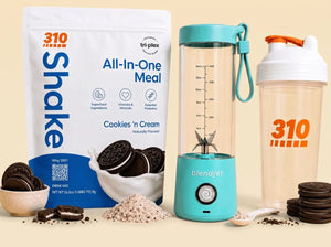 310 Blend & Go — Cookies & Cream / Sky Blue