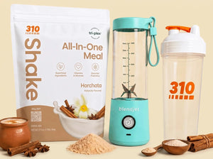 310 Blend & Go — Horchata / Sky Blue