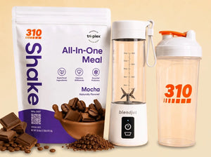 310 Blend & Go — Mocha / White