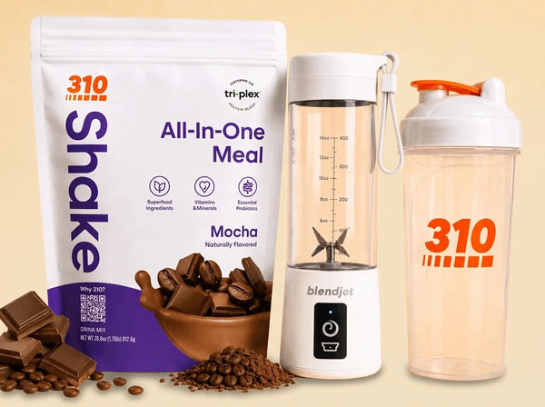 310 Blend & Go — Mocha / White