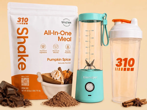 310 Blend & Go — Pumpkin Spice / Sky Blue