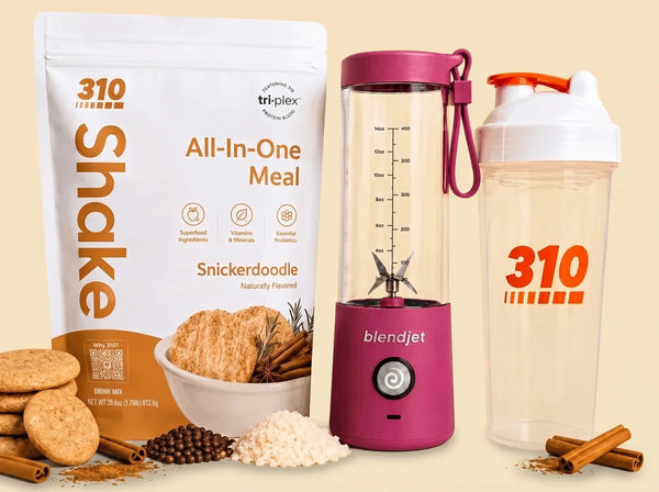 310 Blend & Go — Snickerdoodle / Hot Pink