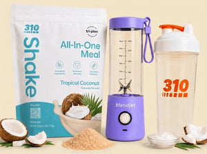310 Blend & Go — Tropical Coconut / Periwinkle