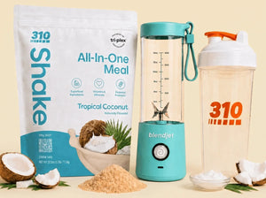 310 Blend & Go — Tropical Coconut / Sky Blue