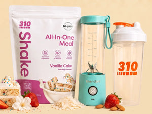 310 Blend & Go — Vanilla Cake / Sky Blue