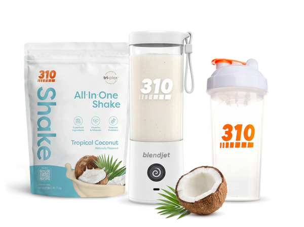 310 Tropical Coconut / White - 310 Blend & Go bundle