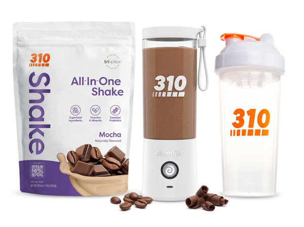 310 Mocha / White - 310 Blend & Go bundle