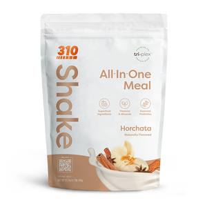 All-In-One meal replacement shake pack in horchata flavor.