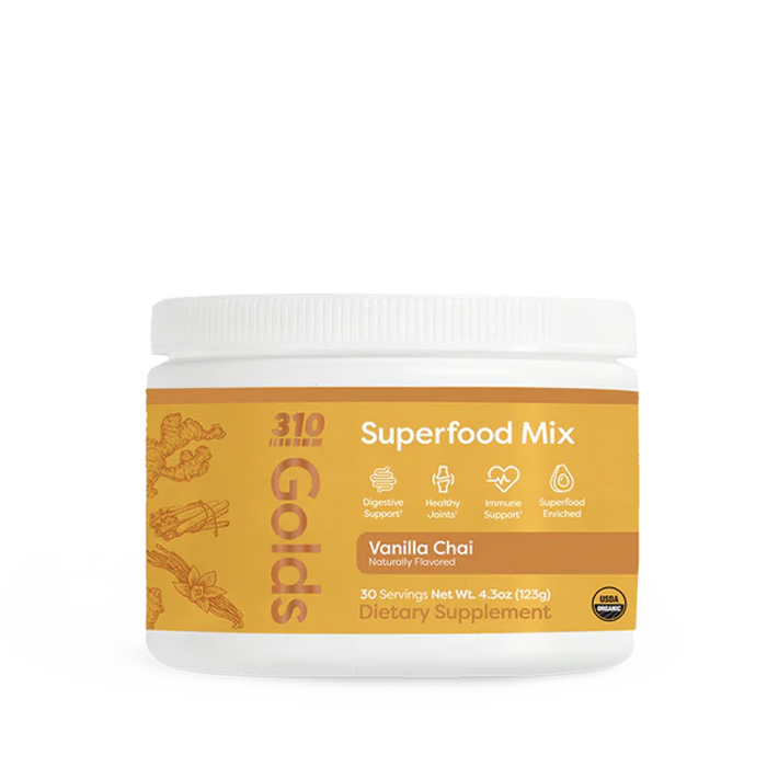 vanilla chai 30 servings superfood mix