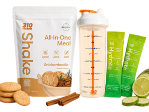 310 Hydration Bundle — Snickerdoodle shake, electrolytes & water-tracker bottle