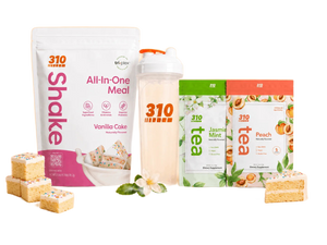 310 Summer Stack — Vanilla Cake shake + reusable shaker cup