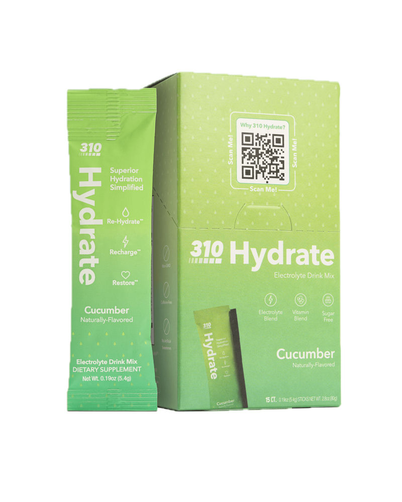 310 Hydrate Cucumber 15-count box