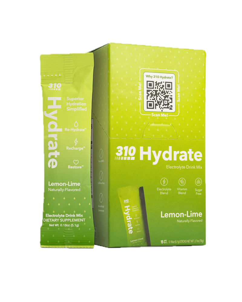 310 Hydrate Lemon Lime 15-count box