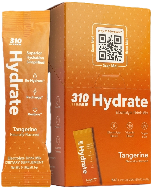 310 Hydrate Tangerine, 15 sticks