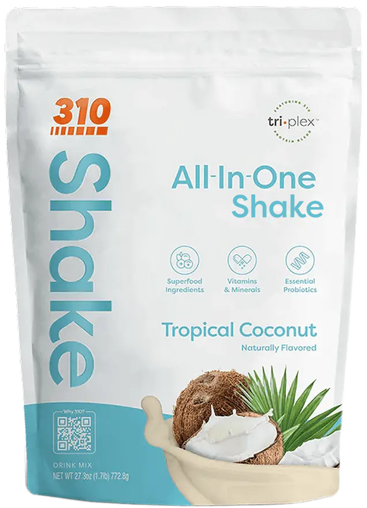 310 Tropical Coconut shake, 14 servings