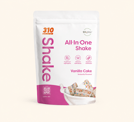 310 All-In-One Shake, Vanilla Cake pouch