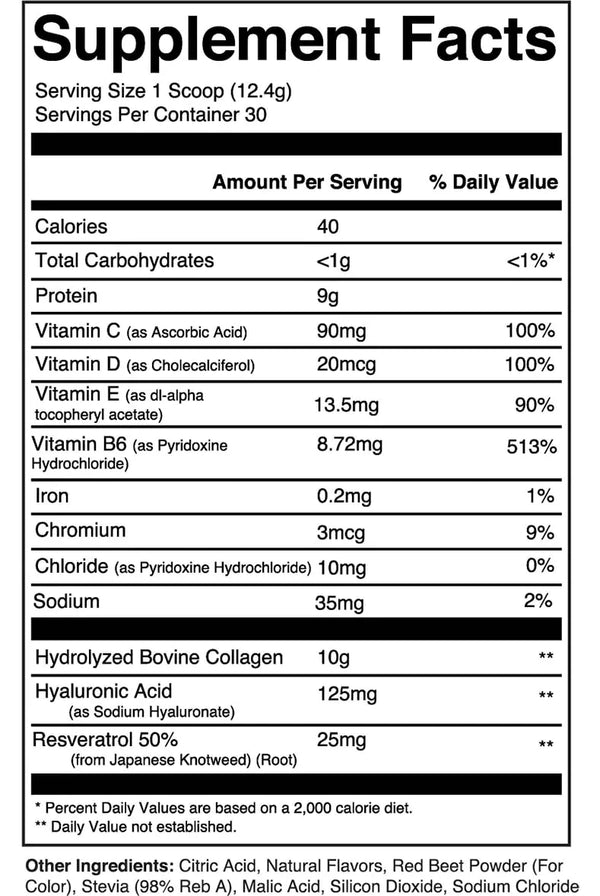 310 Collagen Peptides - Pink Lemonade