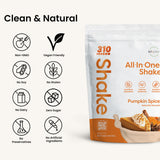 310 Pumpkin Spice All-In-One Shake clean and natural ingredients