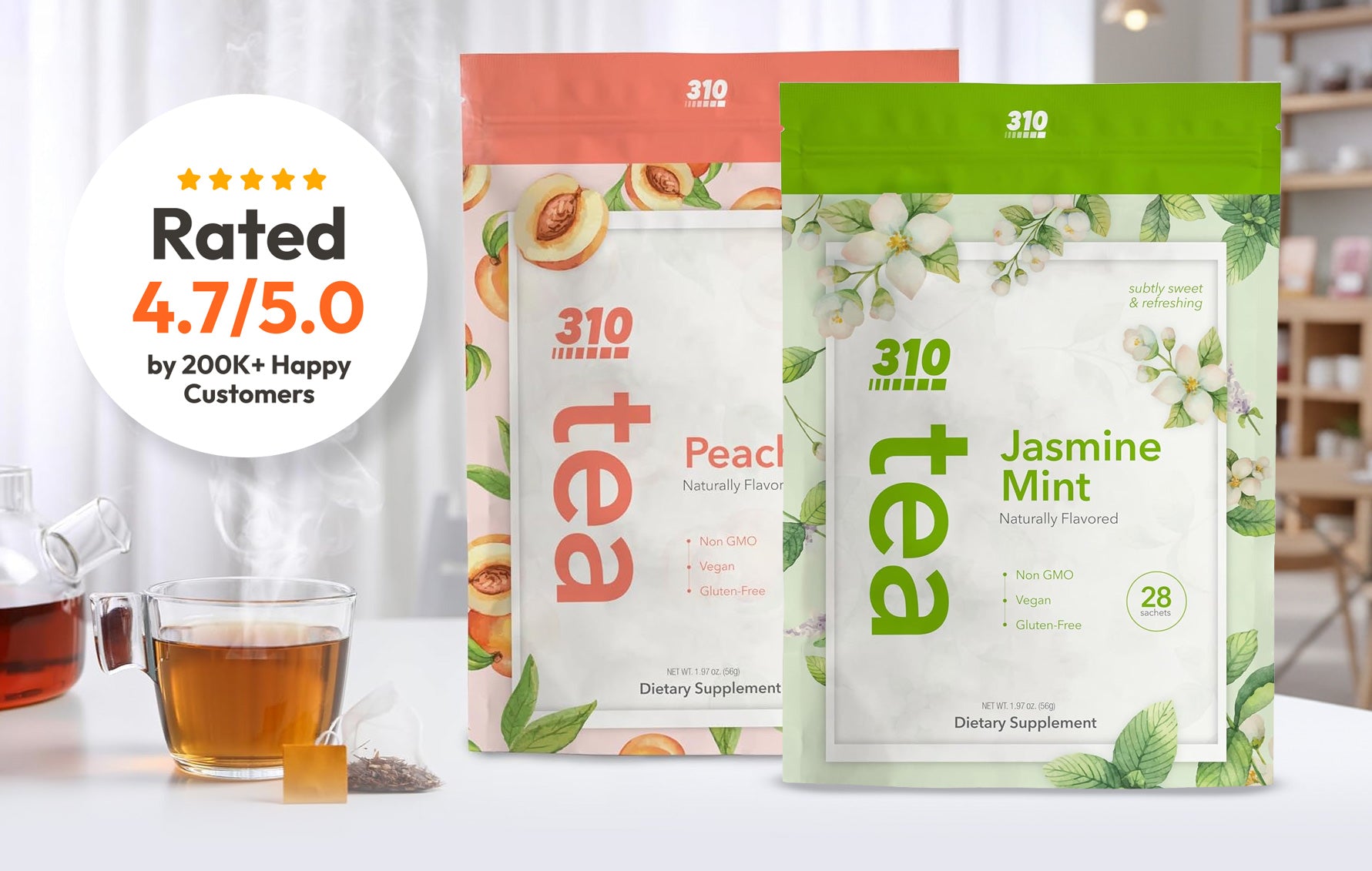 310 Tea Variety Box - 24 Servings