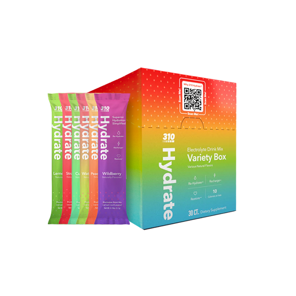 310 hydrate variety box with different flavors