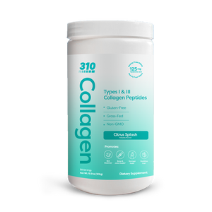 310 Collagen Peptides container in Citrus Splash flavor.