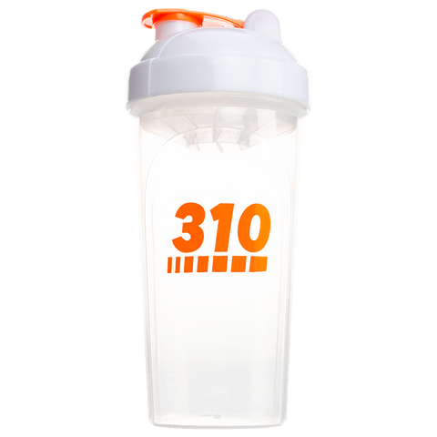 310 Nutrition White Shaker Cup, Blender Bottle 