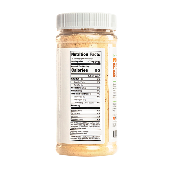 Back of Container Nutrition Label