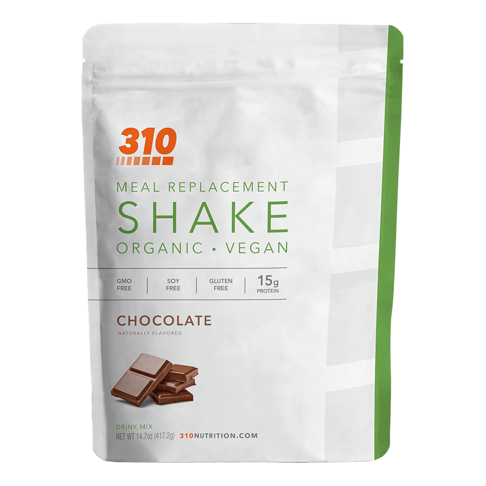 310 Organic Chocolate Shake pouch, smaller size