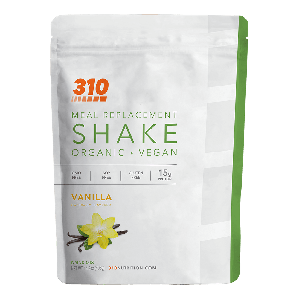 310 Organic Vanilla Shake pouch, smaller size