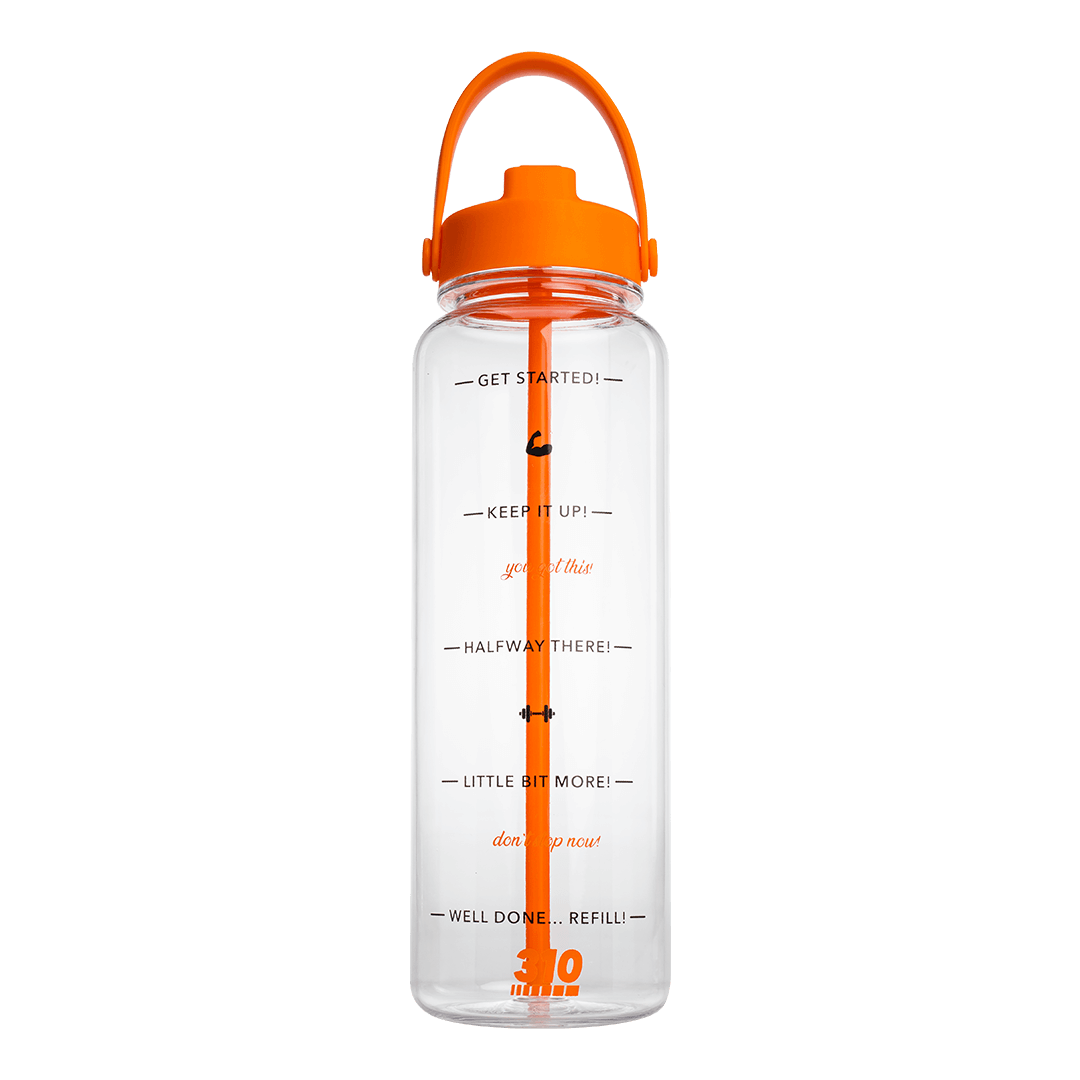 Water Tracking Bottle - Clear