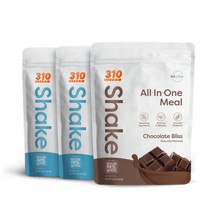 two vanilla creme and chocolate bliss meal replacement packs